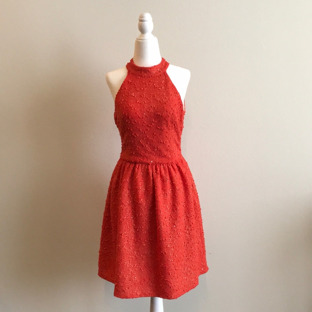 Ark & Co. Red Halter Dress